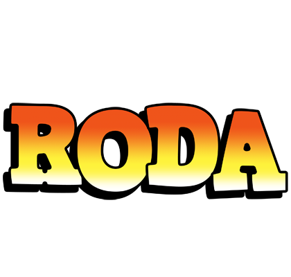 Roda sunset logo
