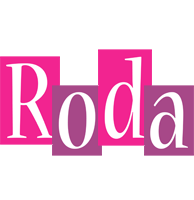 Roda whine logo