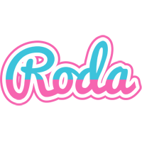 Roda woman logo