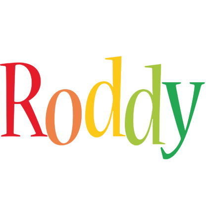 Roddy birthday logo