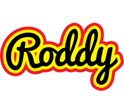 Roddy flaming logo