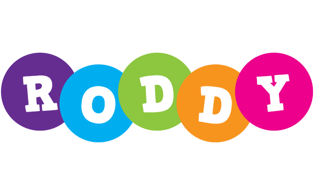 Roddy happy logo