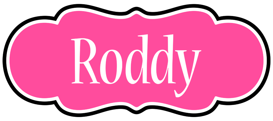 Roddy invitation logo