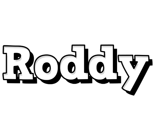 Roddy snowing logo