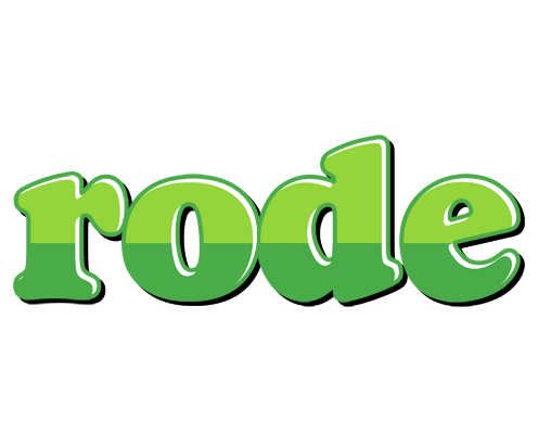 Rode apple logo