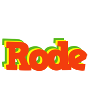 Rode bbq logo