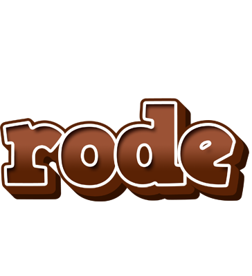 Rode brownie logo
