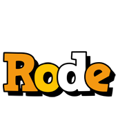 Rode cartoon logo