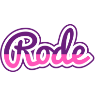 Rode cheerful logo