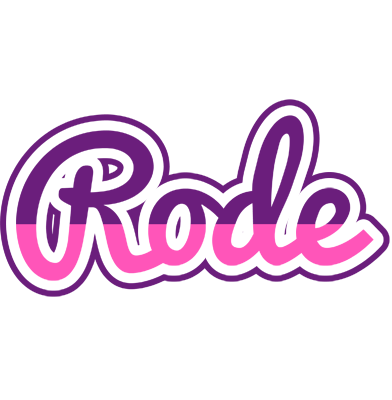 Rode cheerful logo