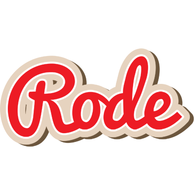Rode chocolate logo