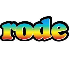 Rode color logo