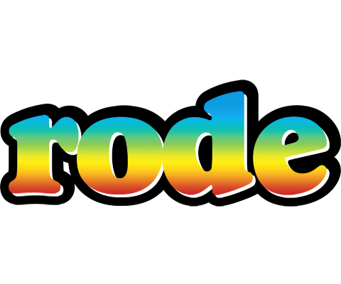 Rode color logo