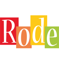 Rode colors logo