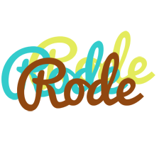 Rode cupcake logo