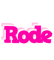 Rode dancing logo