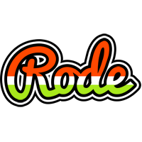 Rode exotic logo