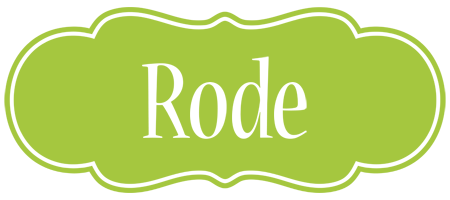 Rode family logo