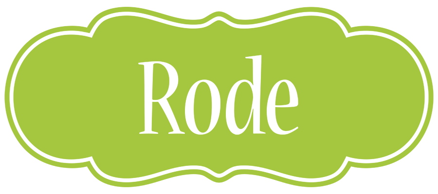 Rode family logo