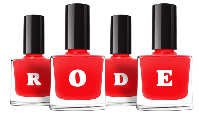 Rode fashion logo