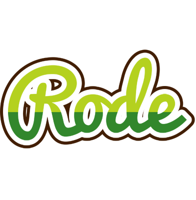 Rode golfing logo