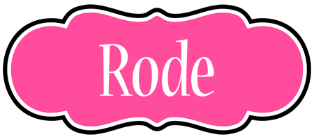 Rode invitation logo