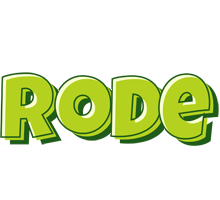 Rode summer logo