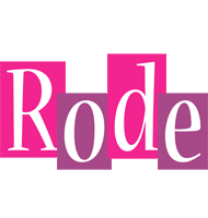 Rode whine logo