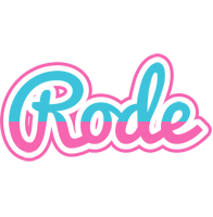 Rode woman logo