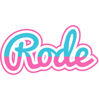 Rode woman logo