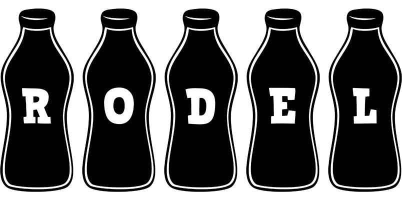 Rodel bottle logo
