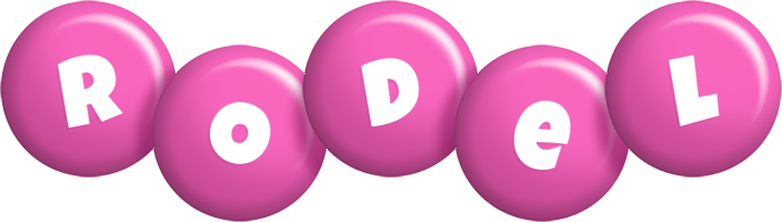 Rodel candy-pink logo
