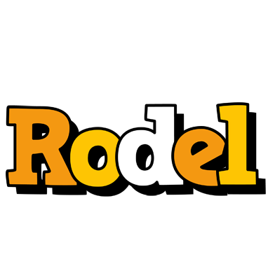 Rodel cartoon logo