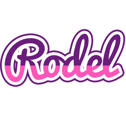 Rodel cheerful logo