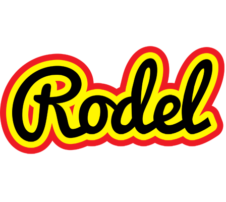 Rodel flaming logo
