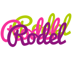 Rodel flowers logo