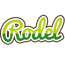 Rodel golfing logo