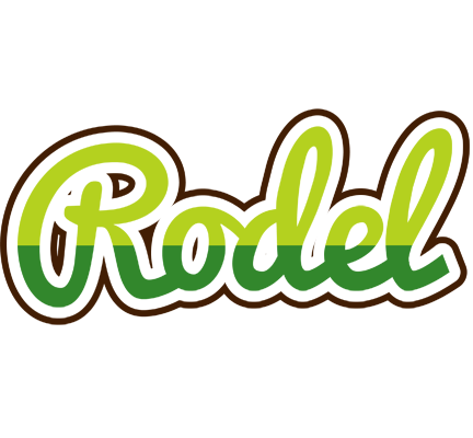 Rodel golfing logo