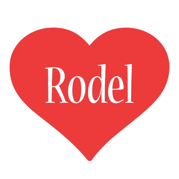 Rodel love logo