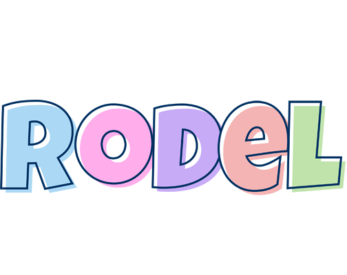 Rodel pastel logo