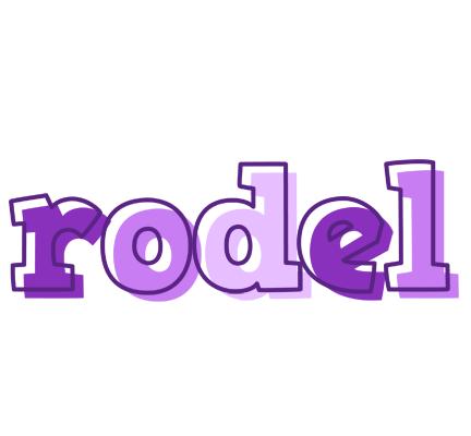 Rodel sensual logo