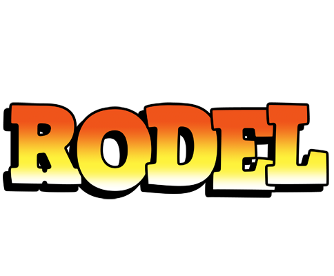 Rodel sunset logo