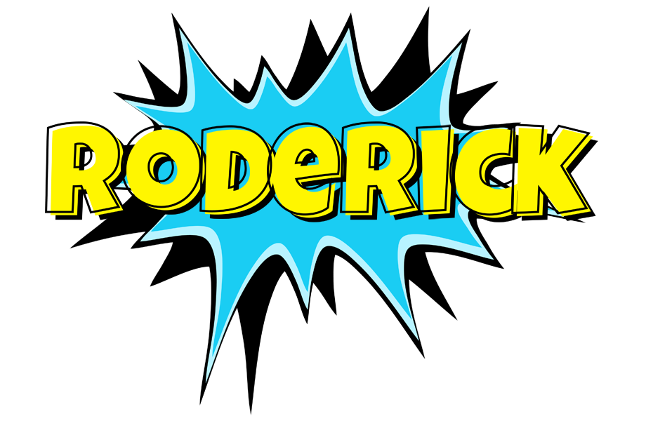 Roderick amazing logo