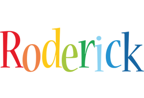 Roderick birthday logo