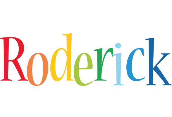 Roderick birthday logo