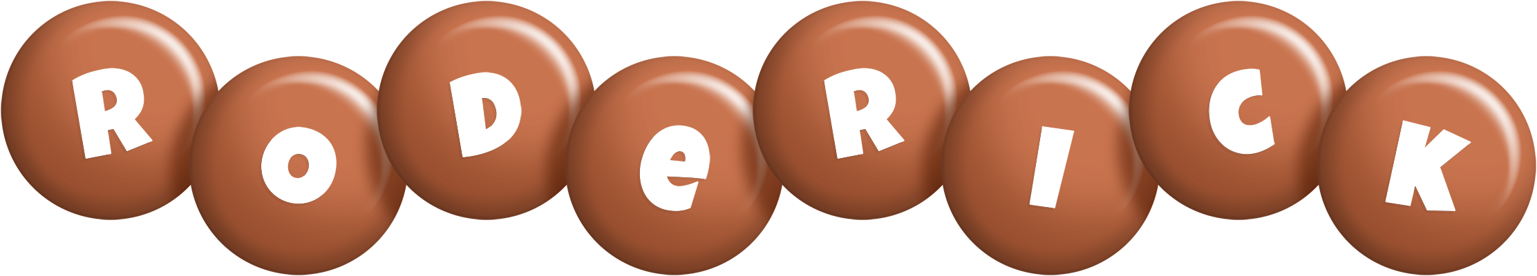 Roderick candy-brown logo