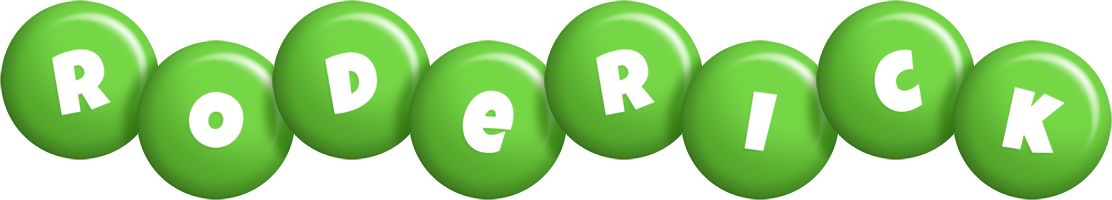 Roderick candy-green logo