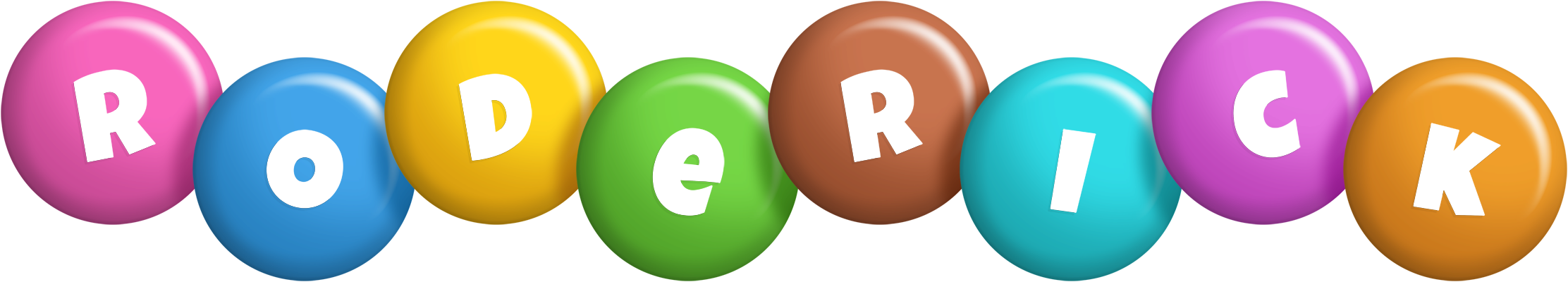 Roderick candy logo
