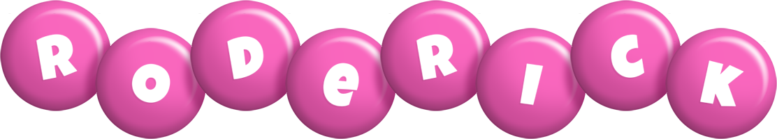 Roderick candy-pink logo