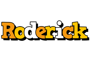 Roderick cartoon logo